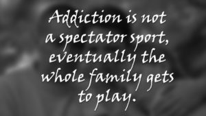 graphic about addiction and the family