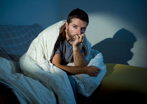 man struggles with marijuana's impact on sleep