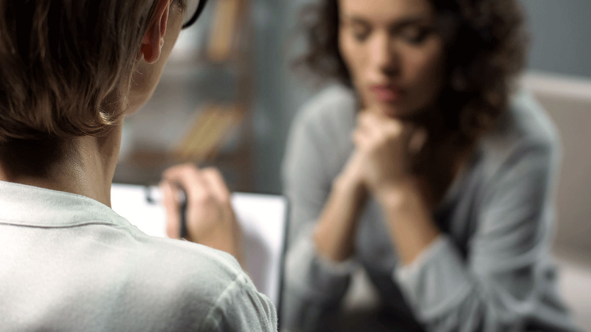 Two people trying to understand the dual diagnosis definition