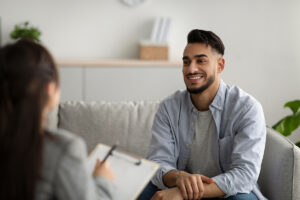 A man asking, does alcohol cause mood swings?
